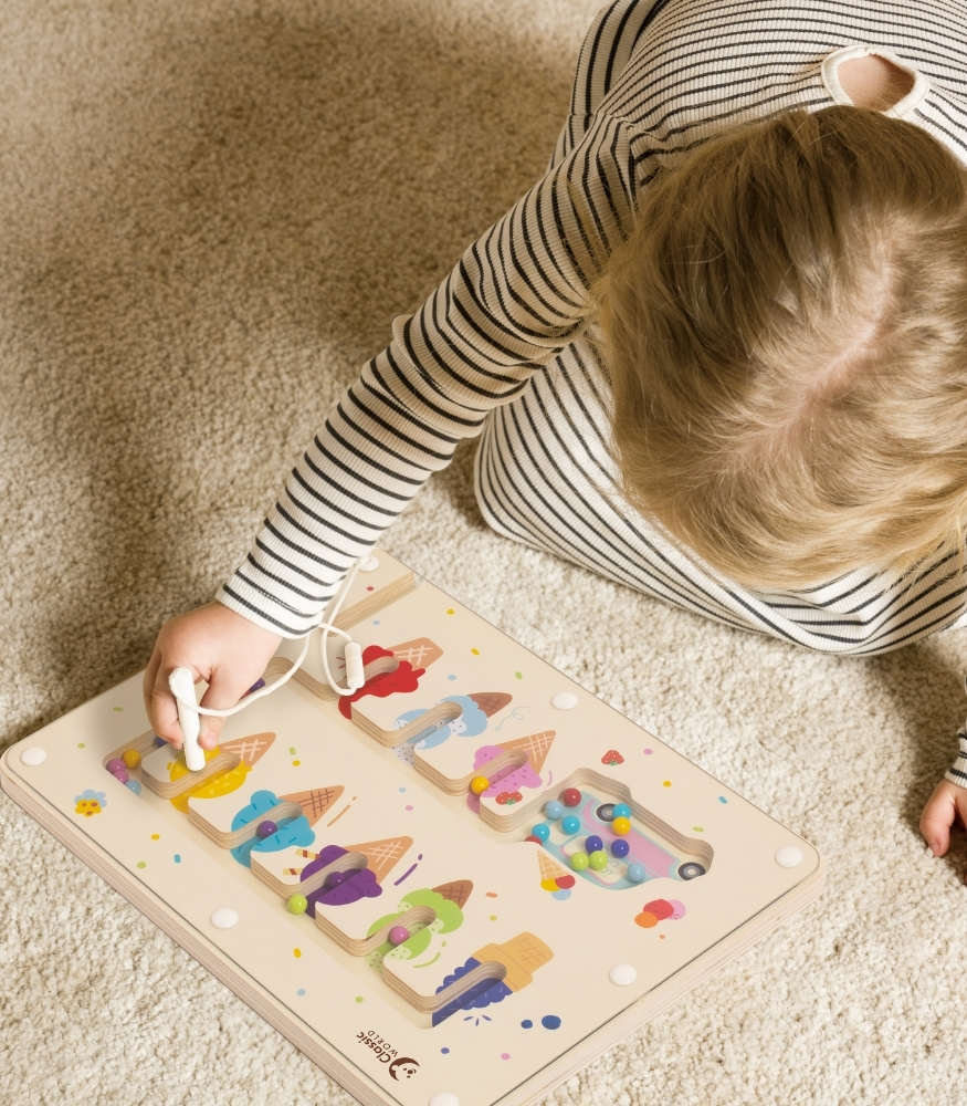 Classic World Ahşap Mıknatıslı Renk Eşleştirme Oyunu