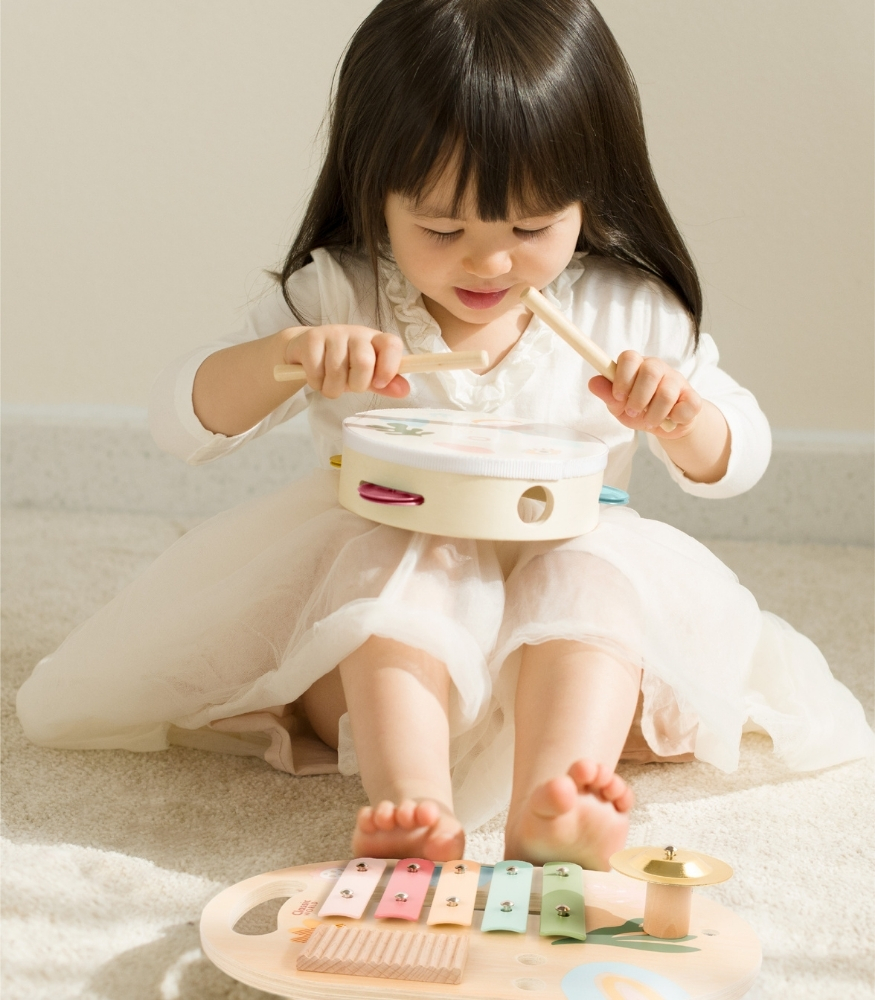 Classic World Ahşap Iris Müzik Seti