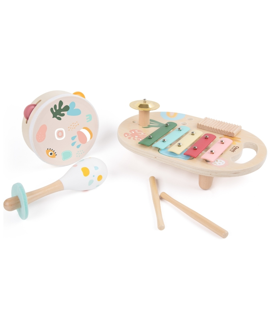 Classic World Ahşap Iris Müzik Seti