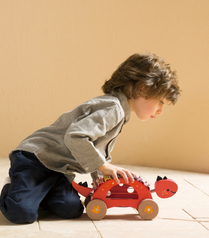 Classic World Ahşap &Ccedil;ek&ccedil;ek // Dinozor Ksilofon