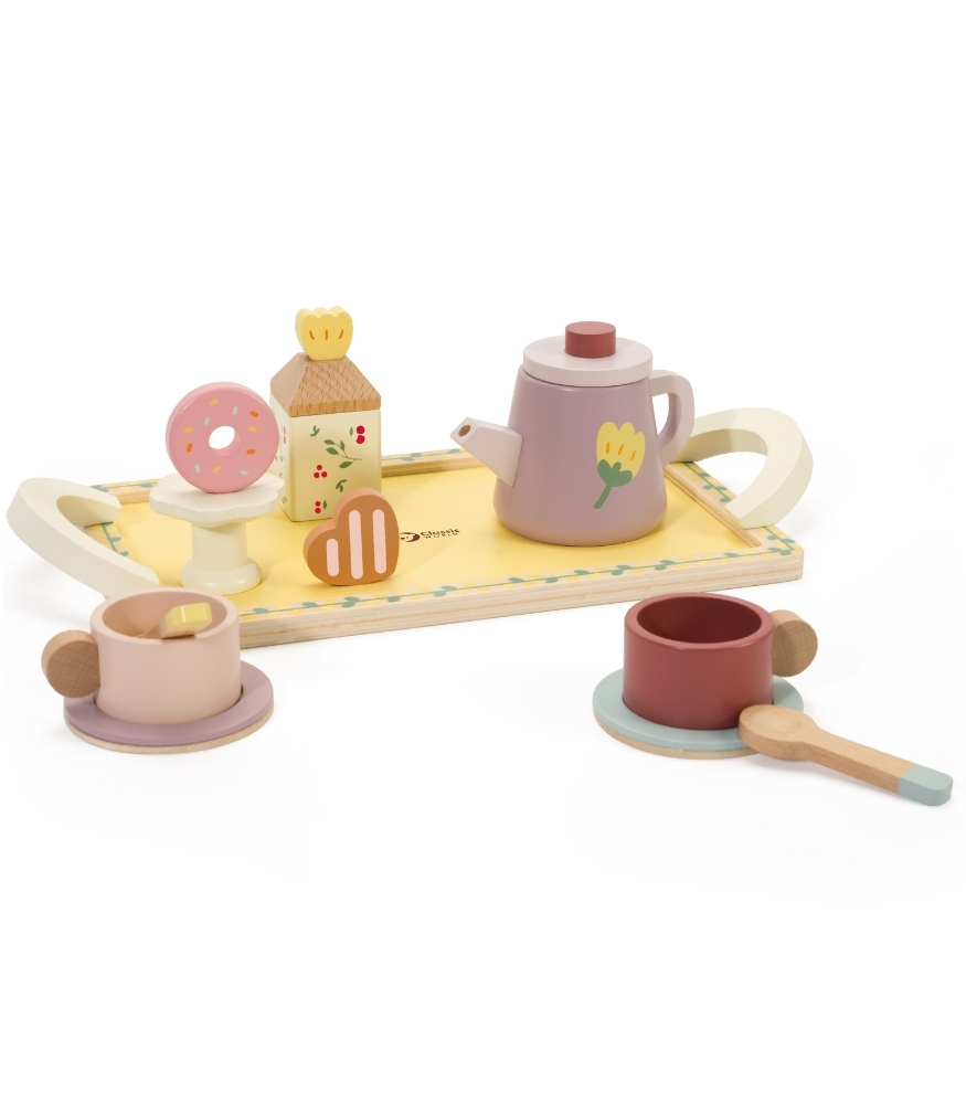 Classic World Grace Ahşap Çay Seti