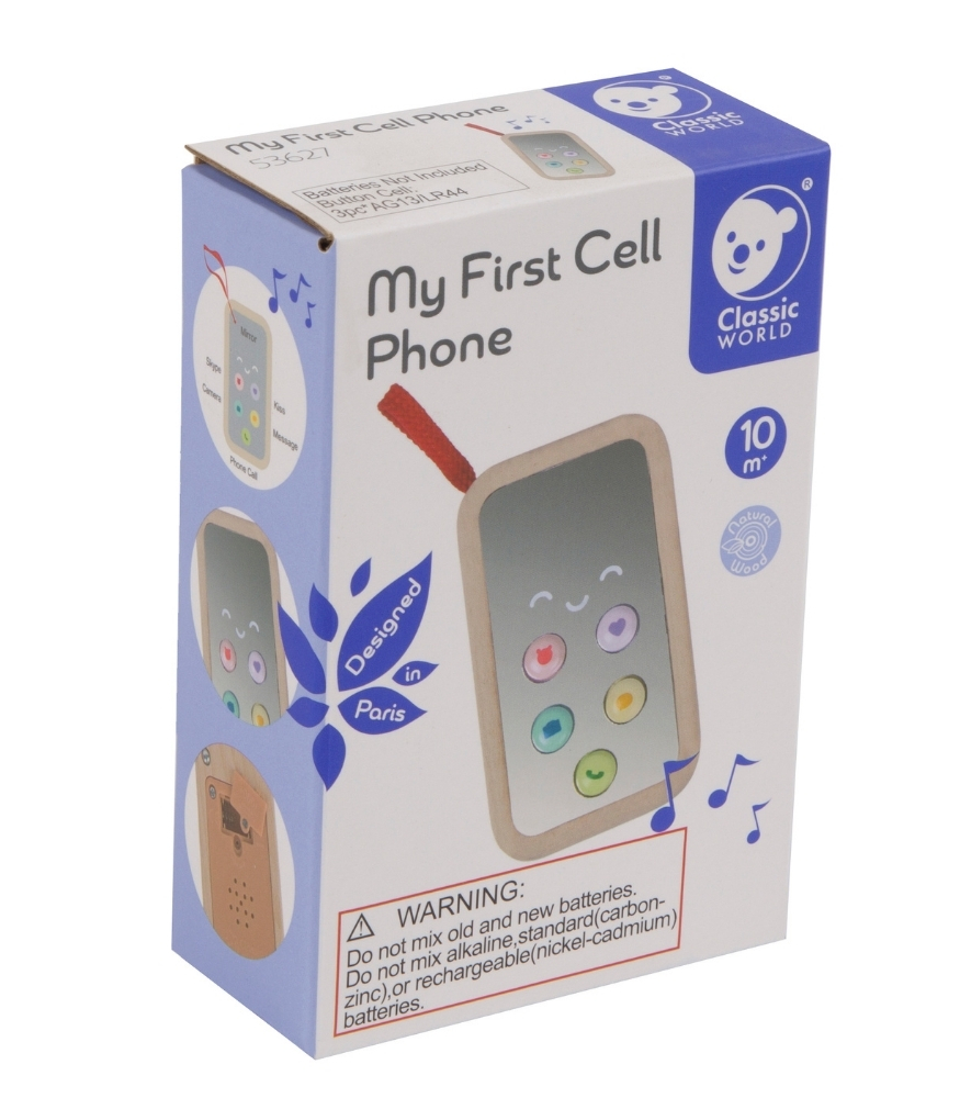 Classic World Ahşap İlk Telefonum