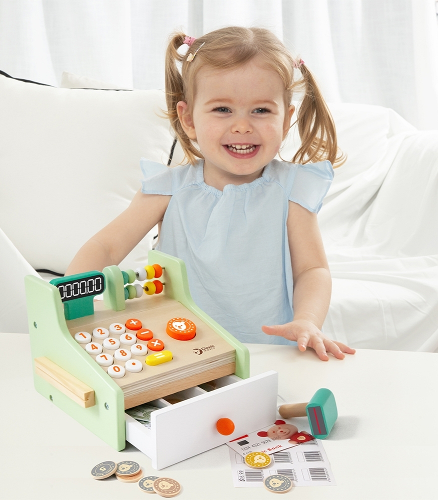 Classic World Ahşap Yazar Kasa