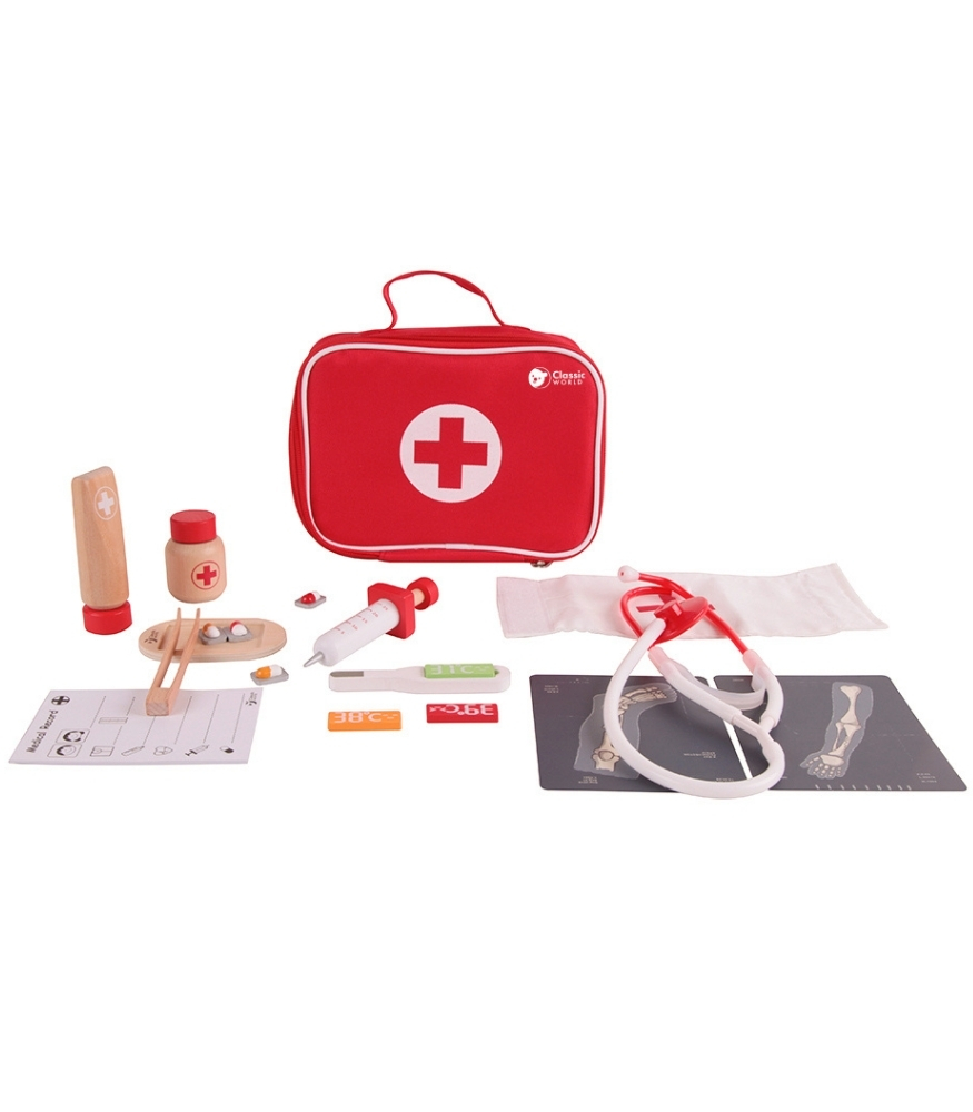 Classic World Ahşap Doktor Seti