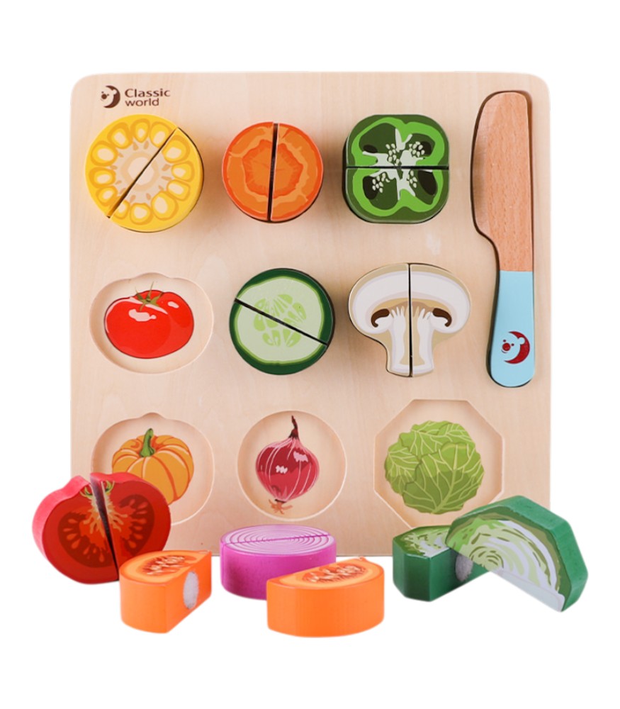 Classic World Sebze Kesme Yapbozu
