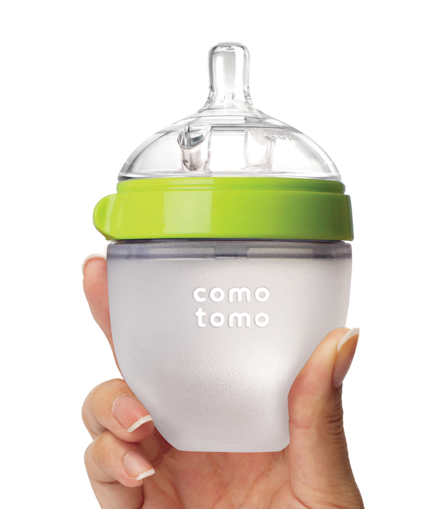 Comotomo Silikon Biberon (150 ml) // Yeşil