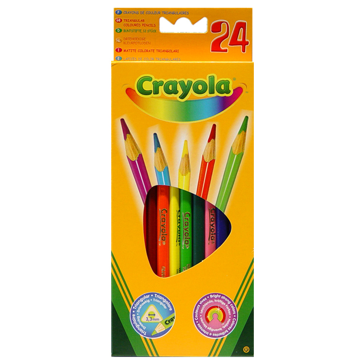 Crayola  24 Renk Kuruboya Kalemi                                  