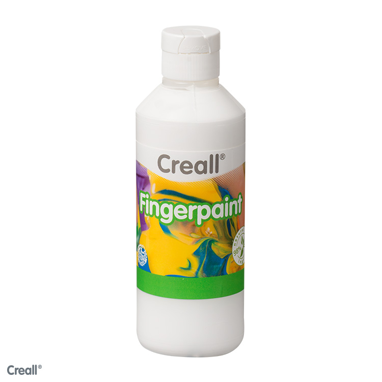 Creall Fingerpaint - Beyaz 250ml.