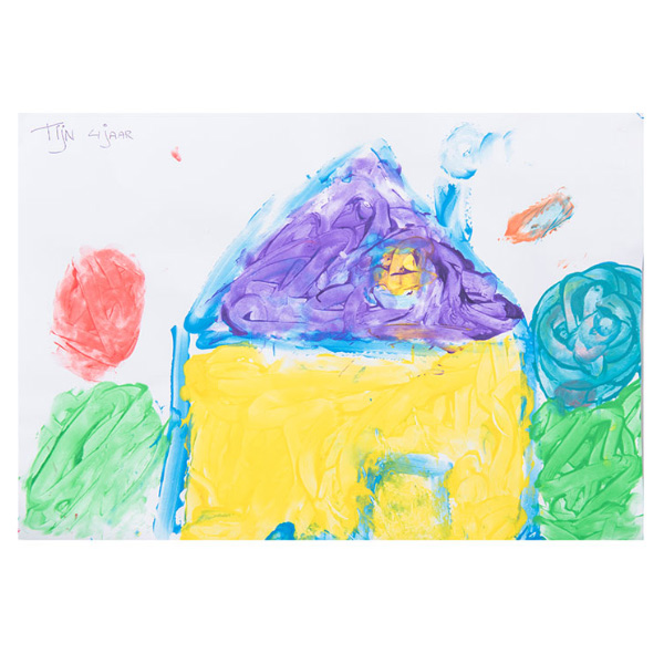 Creall Fingerpaint - Siyah 250ml.