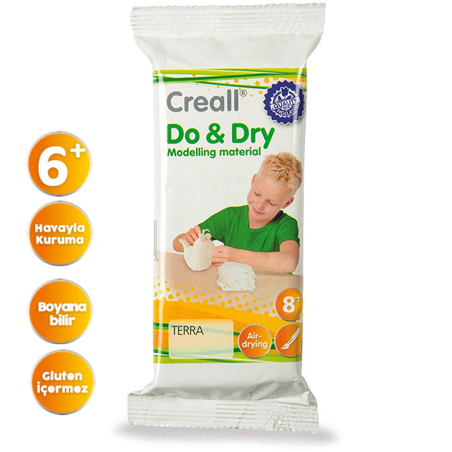 Creall Do & Dry Seramik Hamuru (500 gr) // Toprak