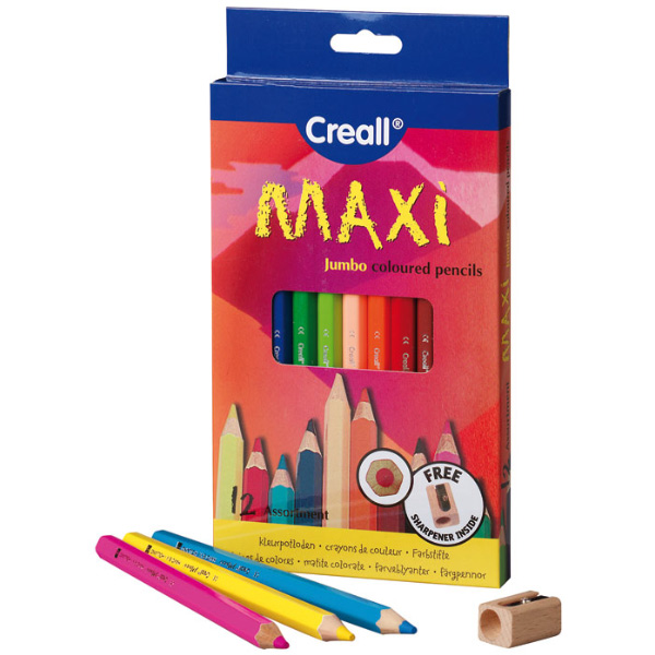 Creall Maxi Kuru Boya (12'li)