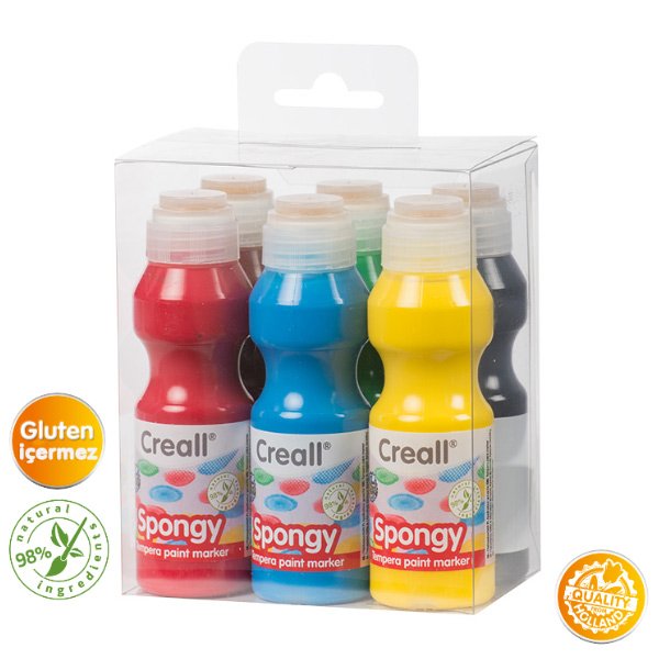 Creall S&uuml;nger U&ccedil;lu Boya Seti