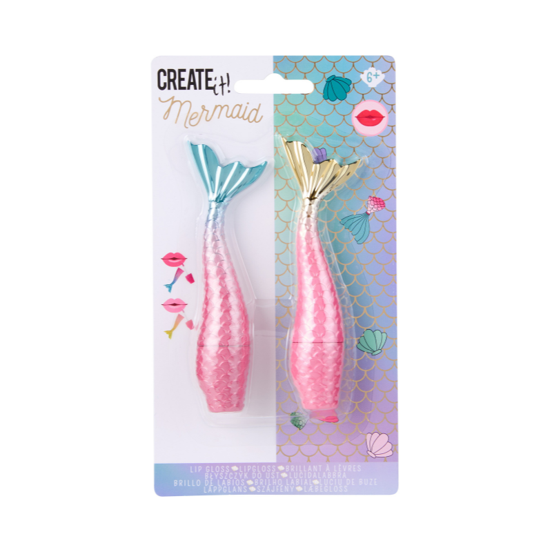 Create It Dudak Parlatıcısı Seti Mermaid // Pembe