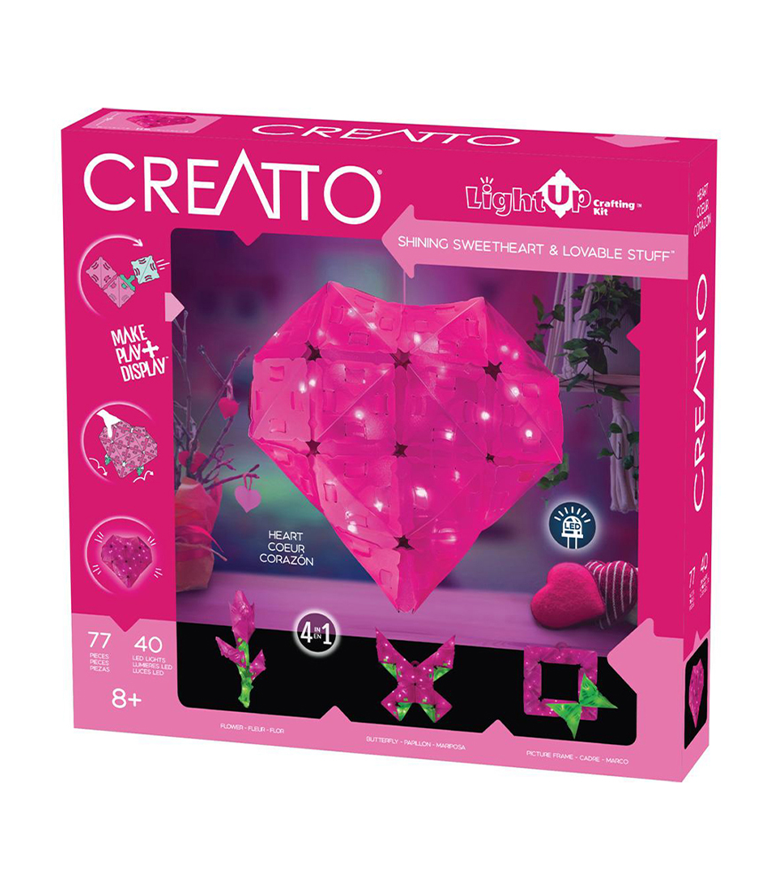 Creatto Birleştirilebilir Led Aydınlatma // Love - Kalp