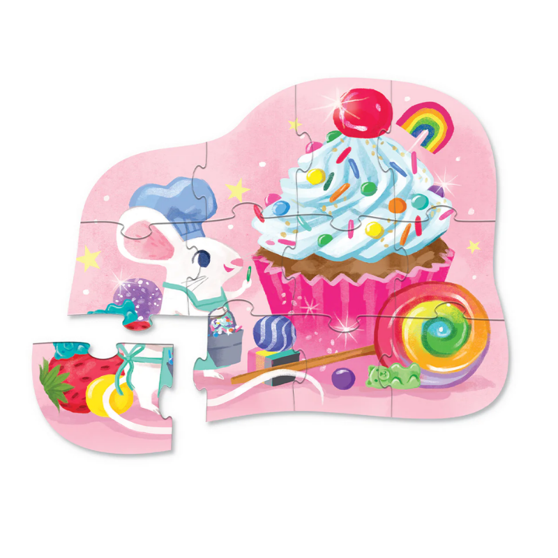 Crocodile Creek Mini Puzzle // Kutlama (12 Parça)