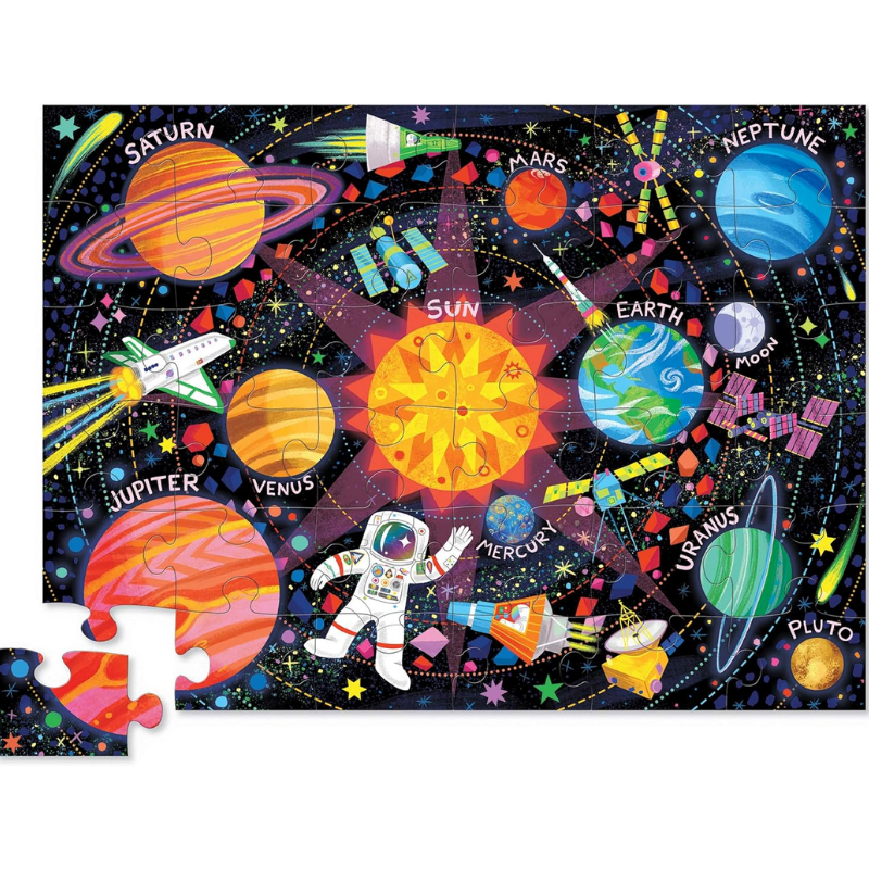 Crocodile Creek Puzzle // Uzay Araştırmacısı (36 Parça)