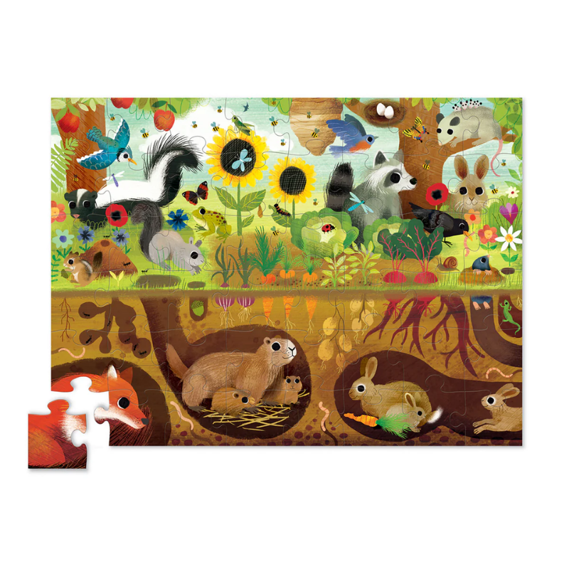 Crocodile Creek Puzzle // Arka Bahçe Keşfi (48 Parça)