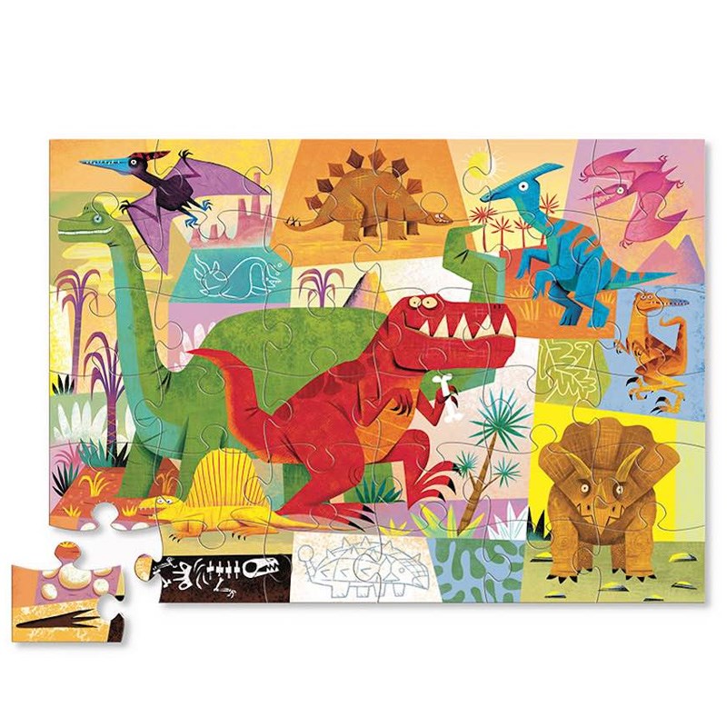 Crocodile Creek Puzzle // Dinosaurs (36 Parça)