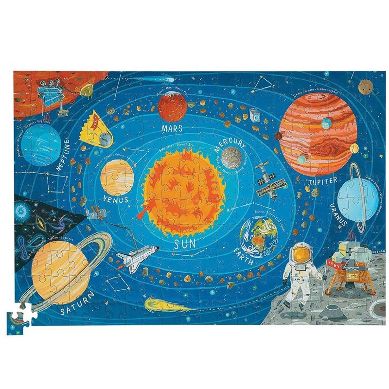 Crocodile Creek Poster Puzzle // Space (200 Parça)