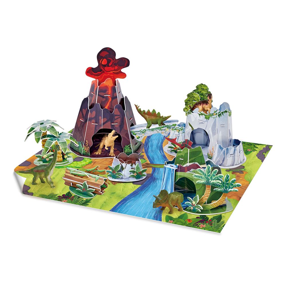 Cubic Fun 3D Puzzle National Geographic Serisi // Dinozor Oyun Seti