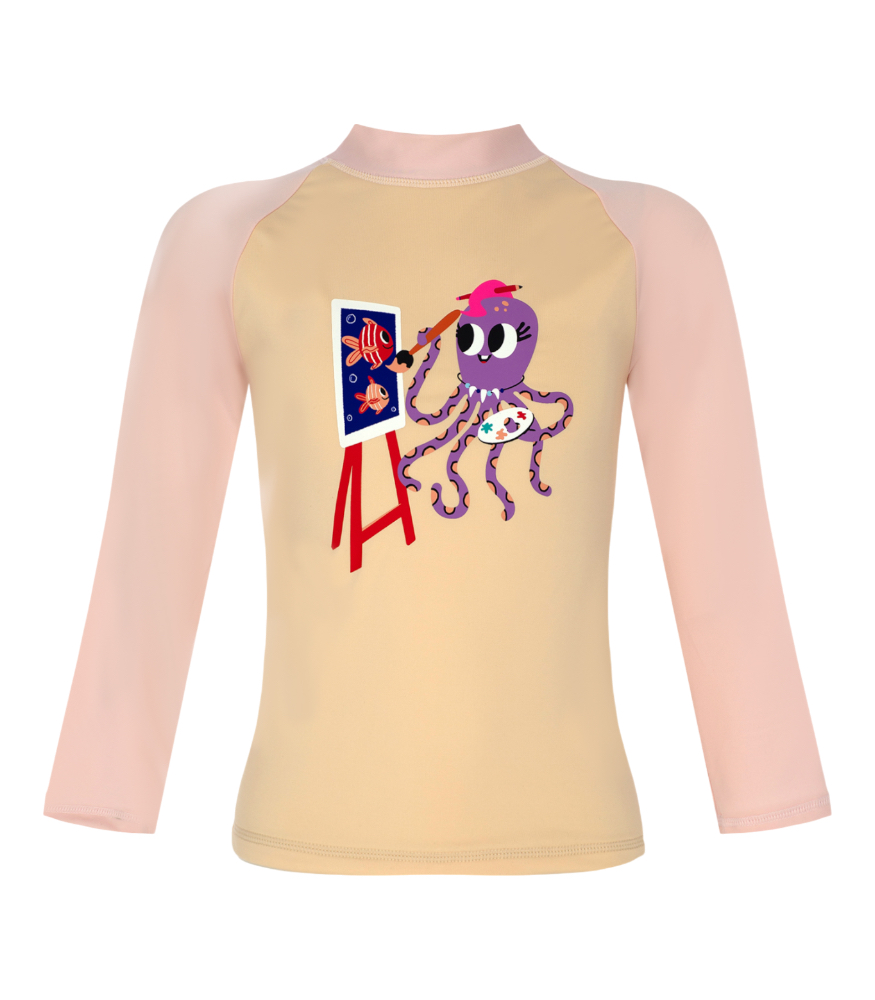 Daring Littles Uzun Kollu Rashguard Üst // Inka