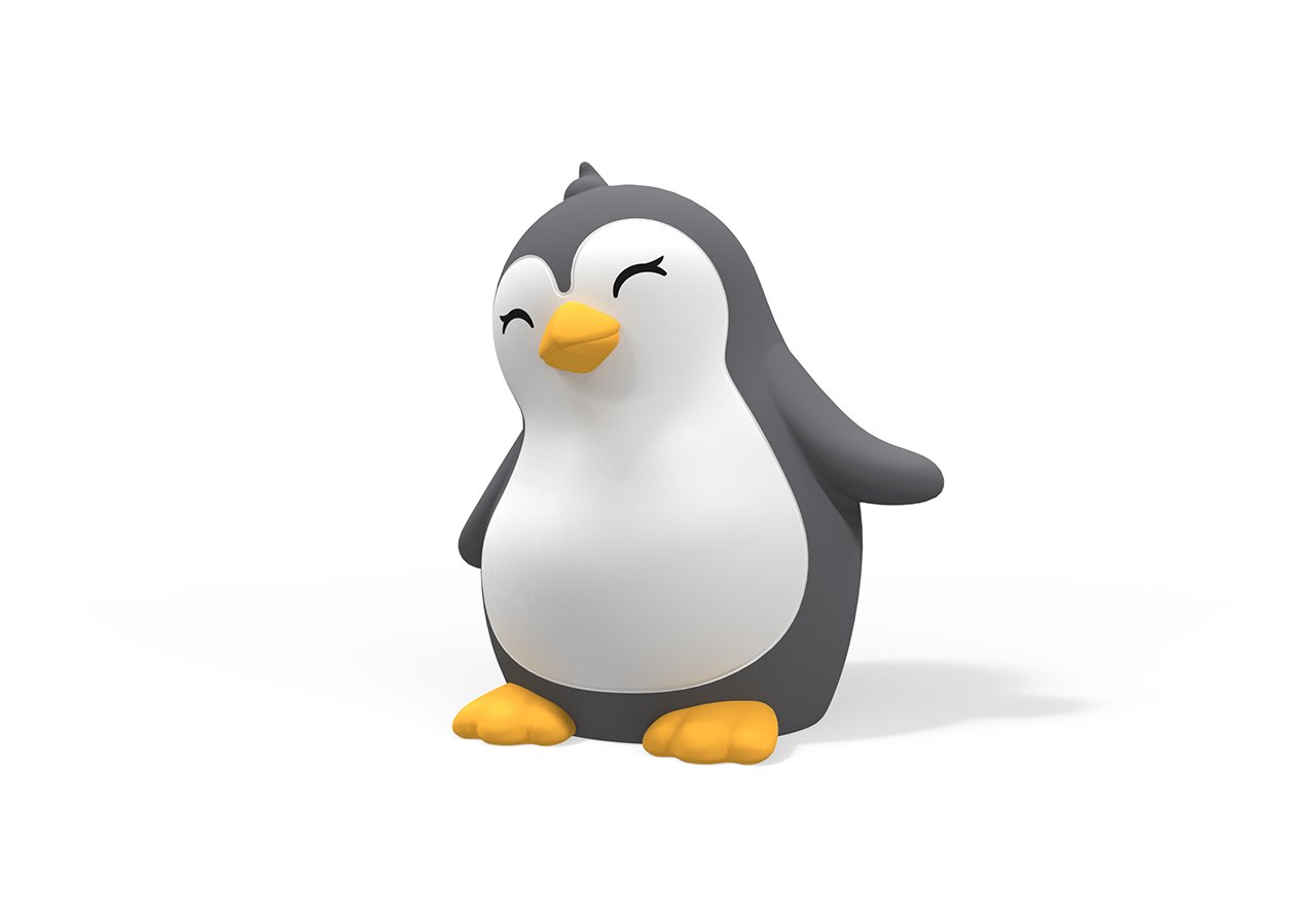 Dhink Silikon Gece Lambası (Şarjlı) // Penguen