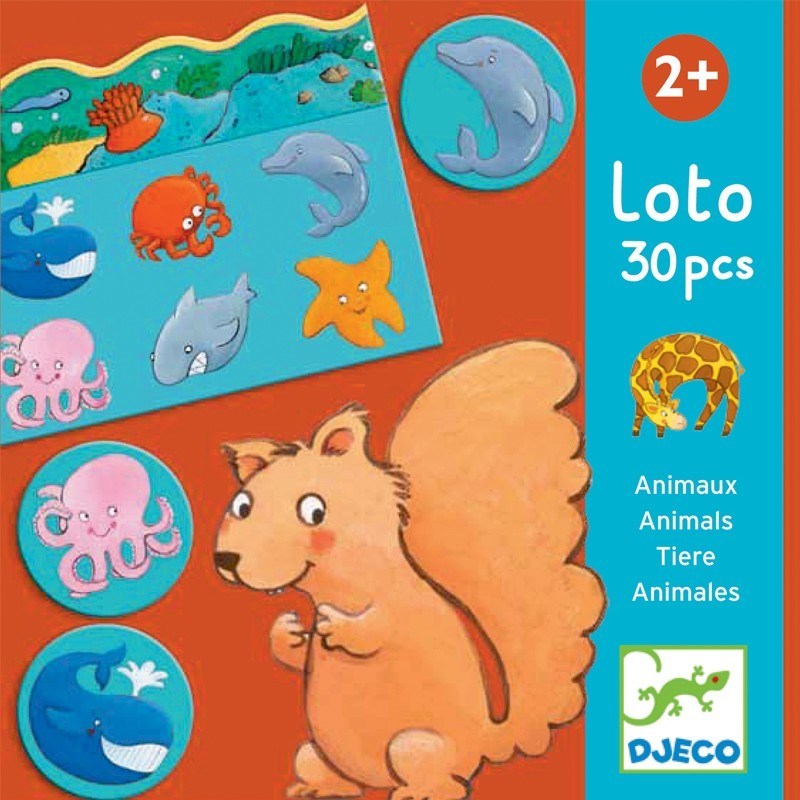 Djeco Tombala Oyunu // Animals Lotto