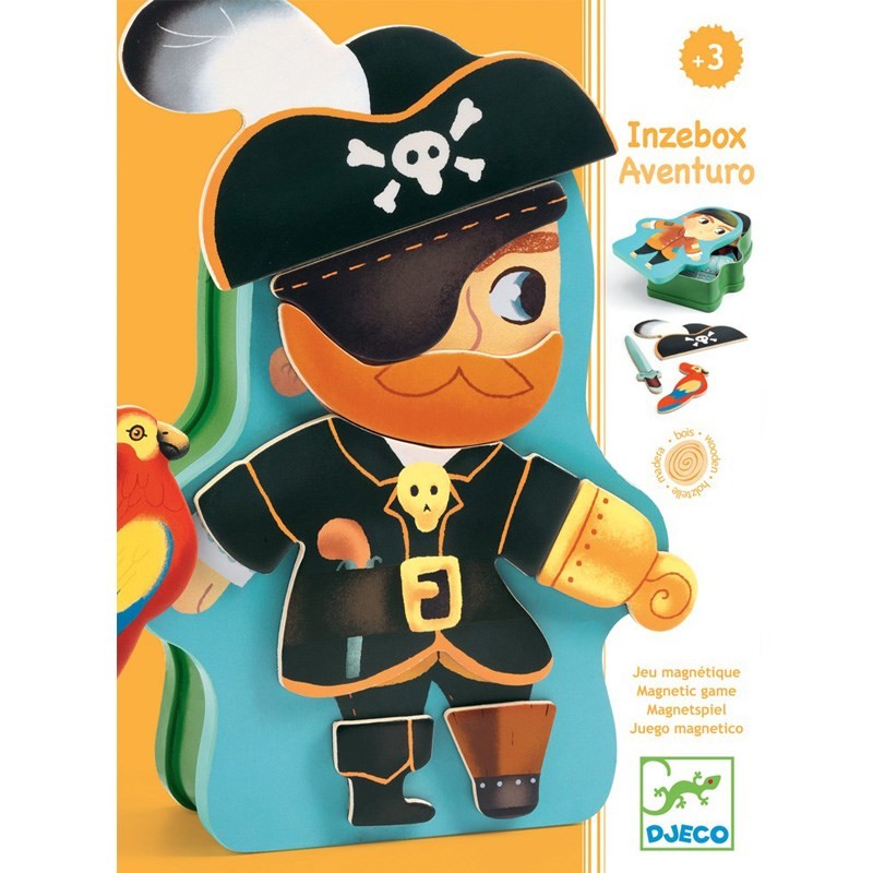 Djeco Mıknatıslı Giydirme // Aventuro