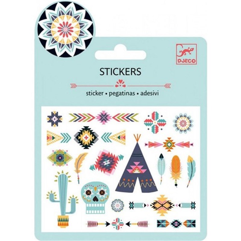 Djeco Mini Çıkartmalar // Western Style