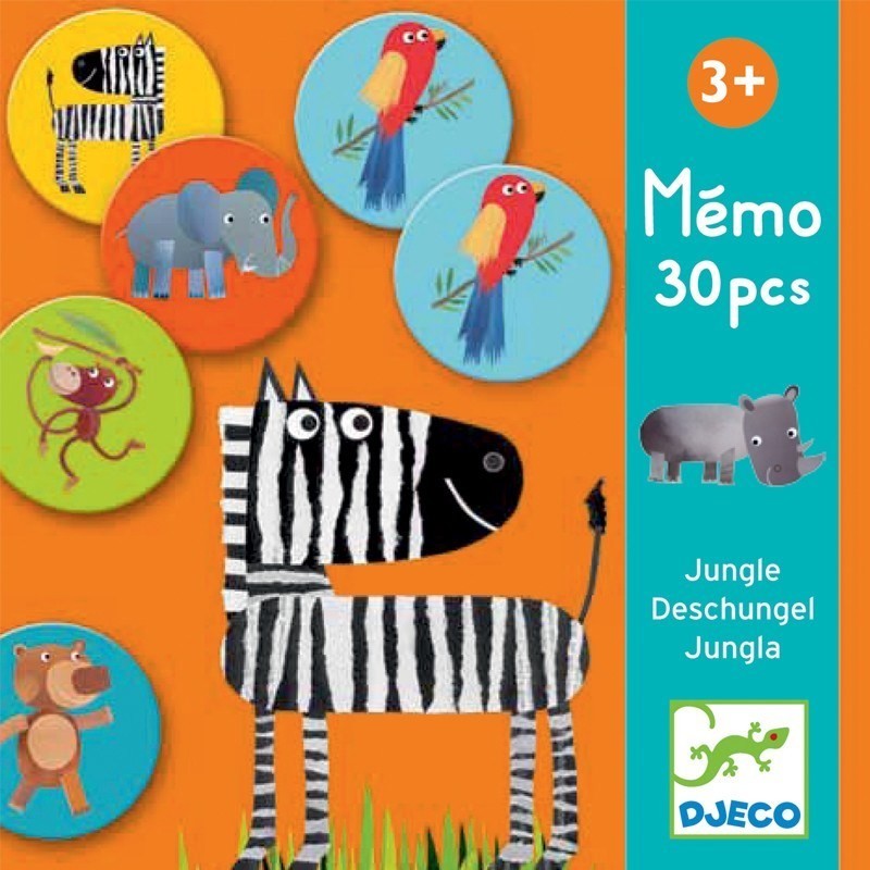 Djeco Eşleştirme Oyunu // Memo Jungle