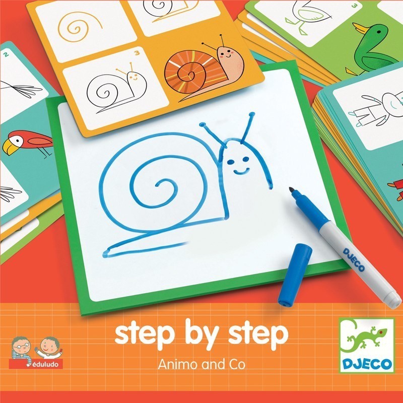 Djeco Step By Step Animals And Co