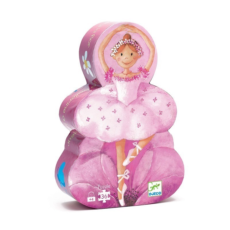 Djeco Puzzle // The Ballerina With The Flower (36 Parça)