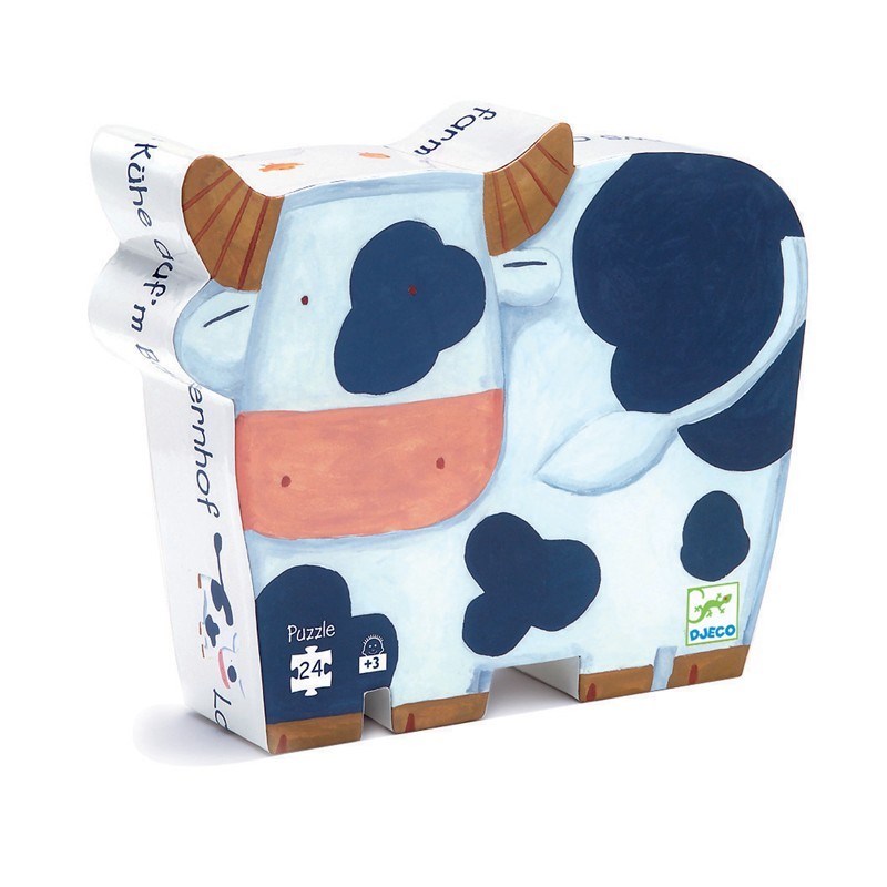 Djeco Puzzle // The Cows On The Farm (24 Parça)