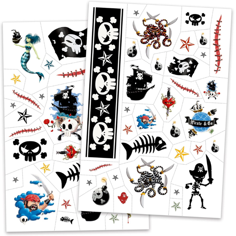 Djeco Geçici Dövme // Pirates