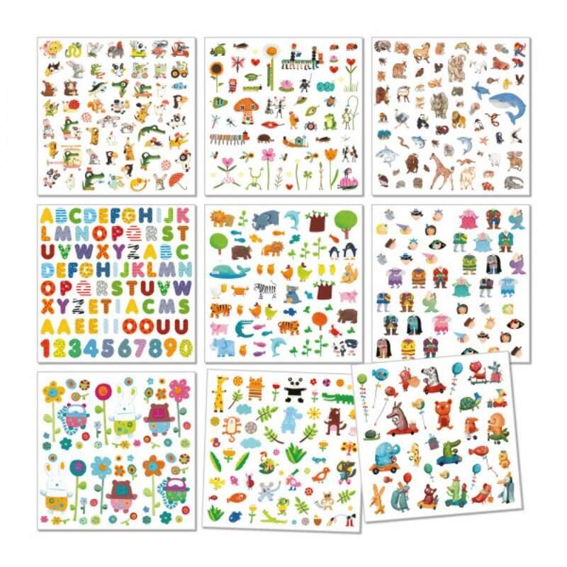 Djeco &Ccedil;ıkartmalar // 1000 Stickers For Little Ones