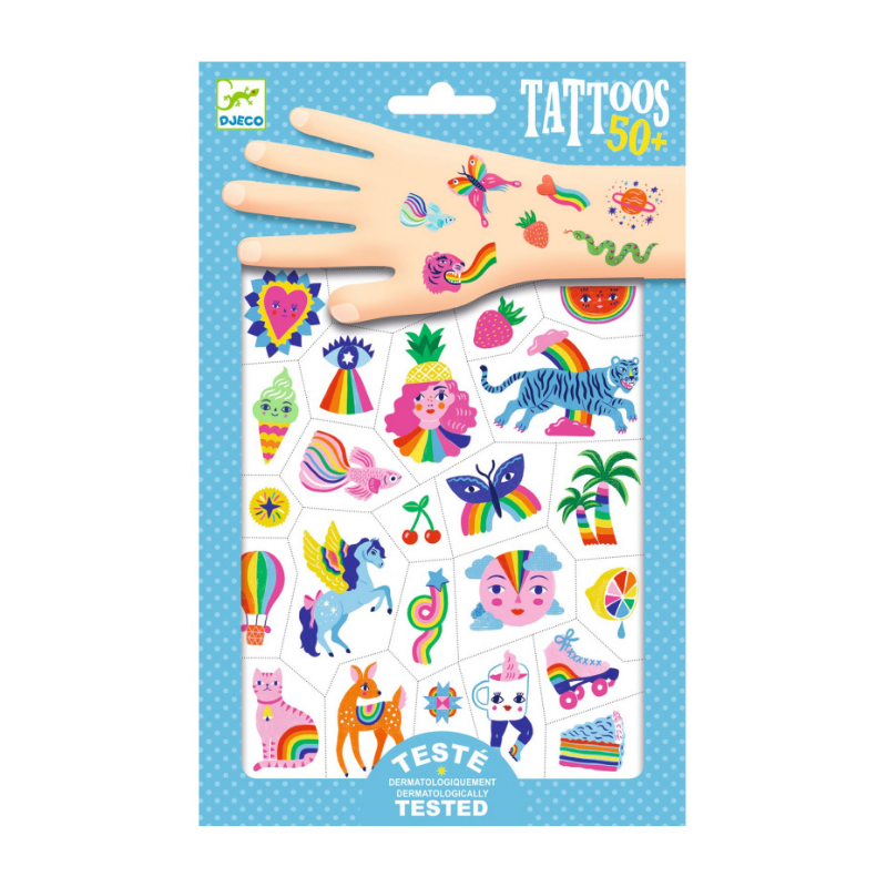 Djeco Dövme // Gökkuşağı