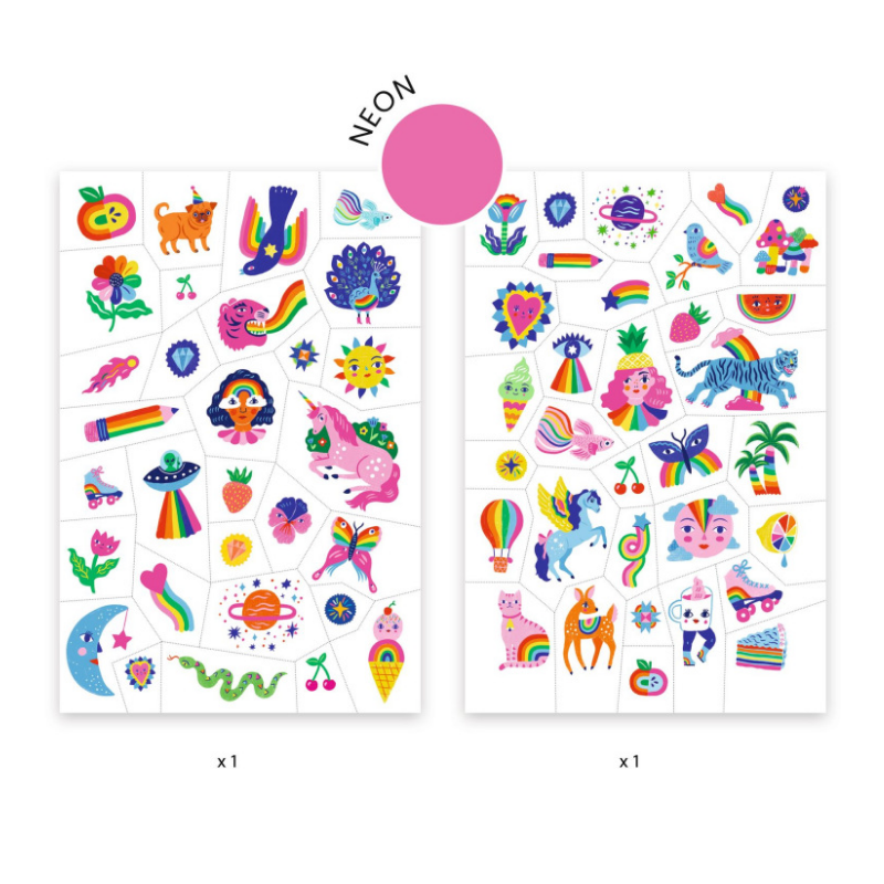 Djeco Dövme // Gökkuşağı