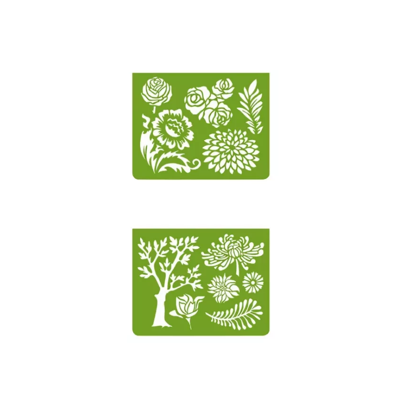 Djeco Baskı & Boya Şablon // Vegetation