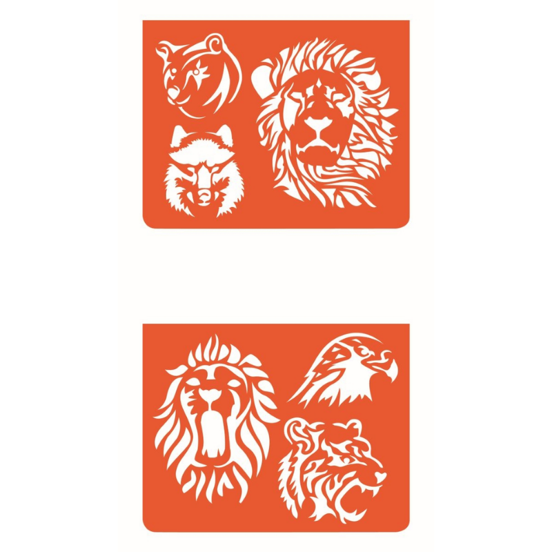 Djeco Baskı & Boya Şablon // Wild