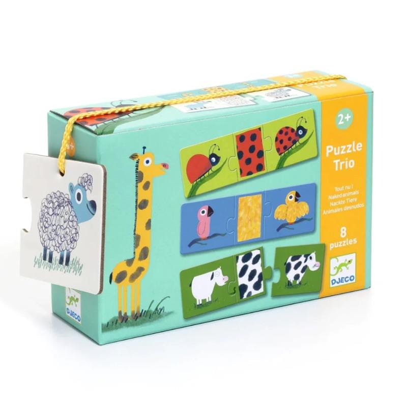 Djeco Puzzle // Naked Animals