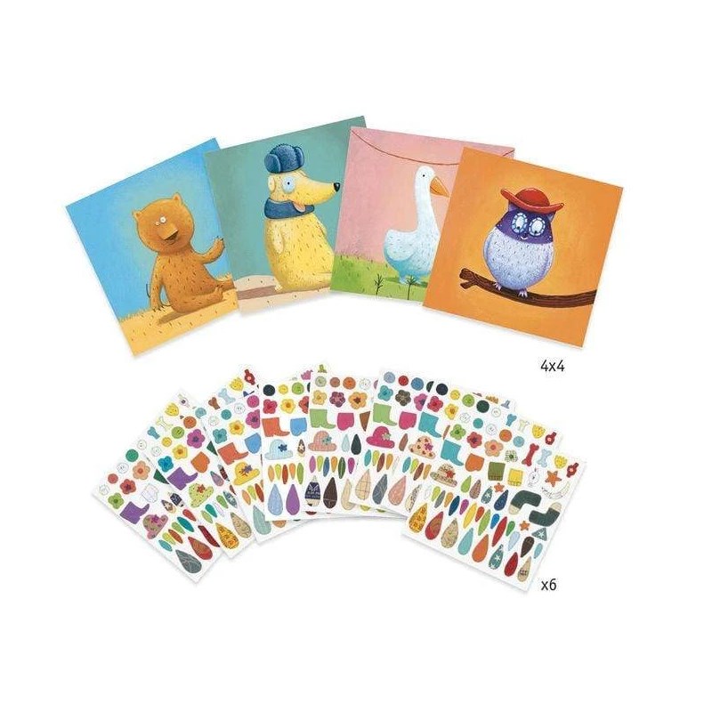 Djeco Create Animals / Hayvanları Giydir