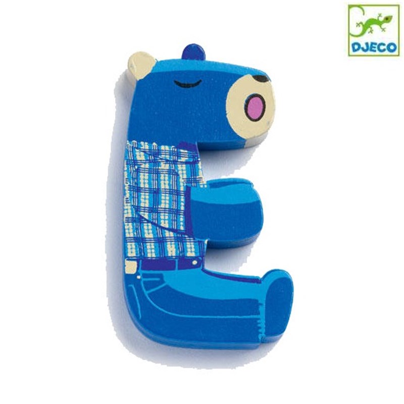Djeco Dekor Harf // E - Animals letter