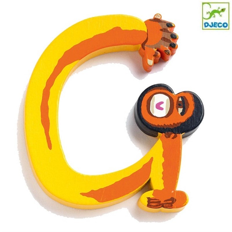 Djeco Dekor Harf // G - Animals letter