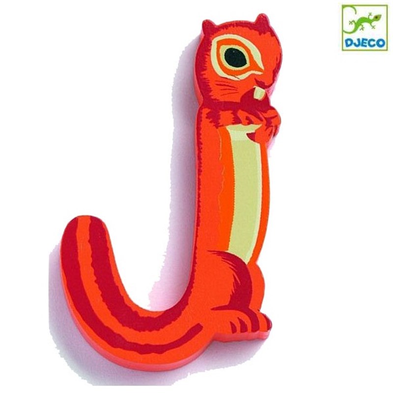 Djeco Dekor Harf // J - Animals letter