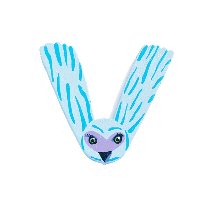 Djeco Dekor Harf // V - Animals Letter