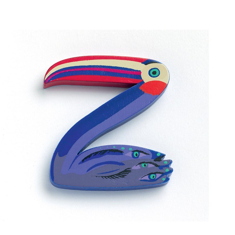 Djeco Dekor Harf // Z - Animals Letter