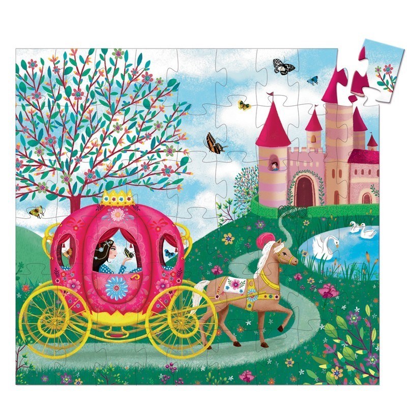 Djeco Puzzle // Elise's Carriage (54 Parça)