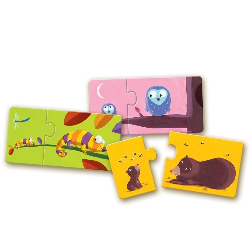Djeco Duo Puzzle Set // Mom Baby (2 Parça)
