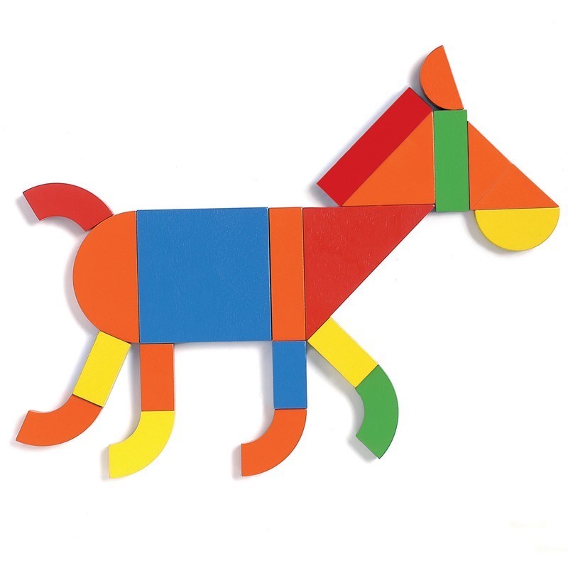 Djeco Mıknatıslı Şekil Yarat // Geoforme