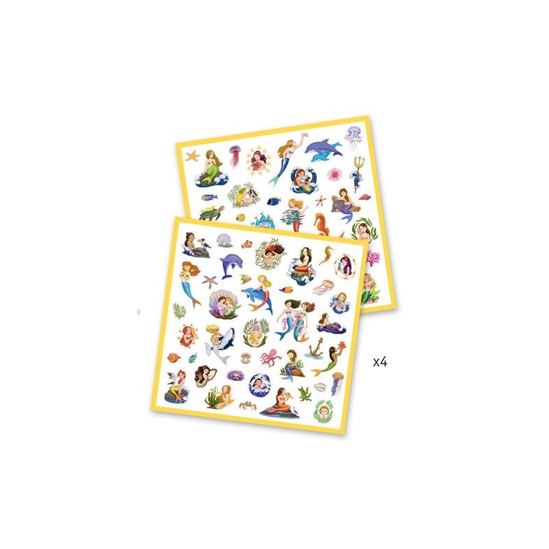 Djeco Çıkartmalar // Mermaids